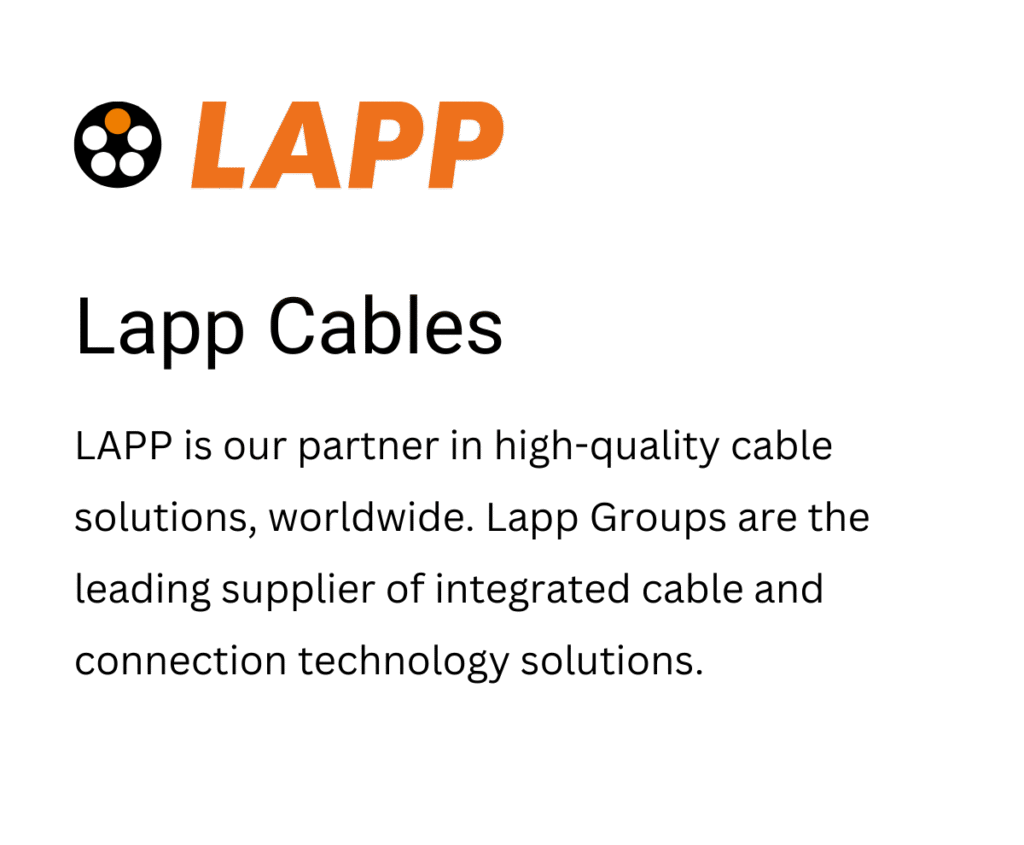 Lapp Cable authorized dealer