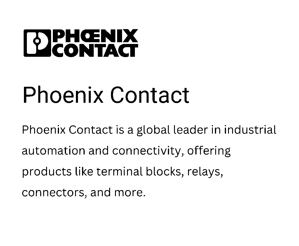 Phoenix Contact authorized dealer